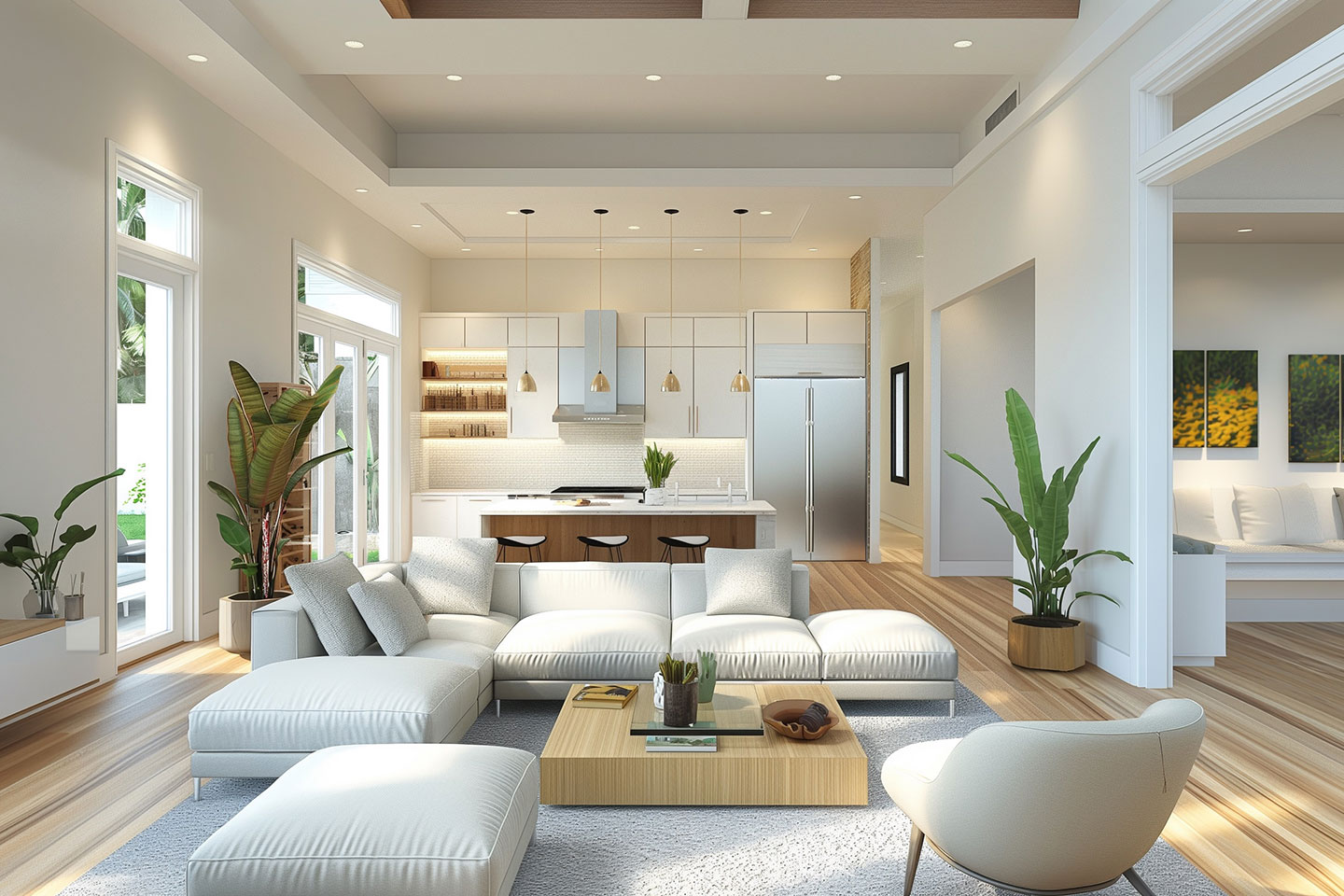 Guaranteed modern home
