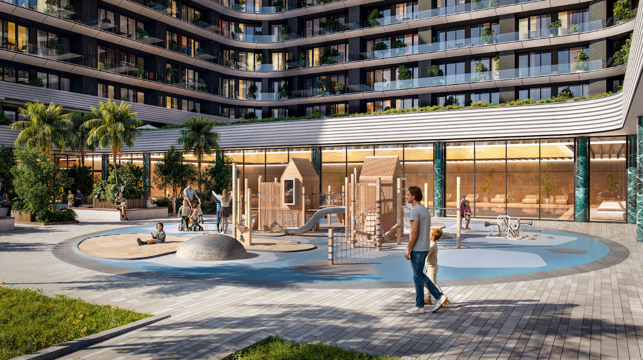 Studio apartment for sale with sea view